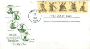 FDC WIATRAKI USA MI.1415-1419 NR1