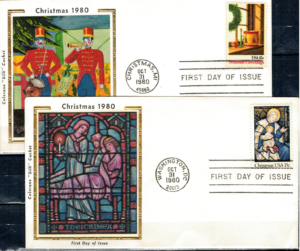 FDC BOŻE NARODZENIE USA MI.1450-1451 NR1
