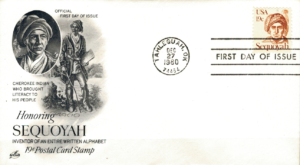 FDC SŁAWNI LUDZIE USA MI.1452 NR3