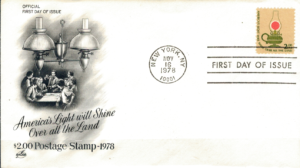 FDC LAMPA NAFTOWA USA MI.1370 NR2