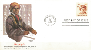 FDC SŁAWNI LUDZIE USA MI.1452 NR1