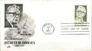 FDC SŁAWNI LUDZIE USA MI.1455 NR2