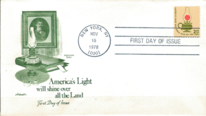FDC LAMPA NAFTOWA USA MI.1370 NR1