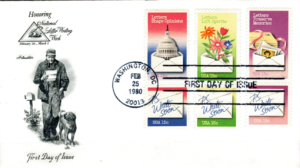 FDC PISANIE LISTÓW USA MI.1421-1426 NR1