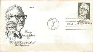 FDC SŁAWNI LUDZIE USA MI.1455 NR1