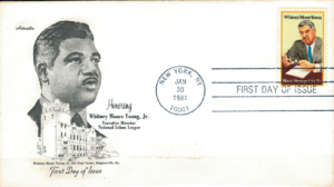 FDC SŁAWNI LUDZIE USA MI.1456 NR3