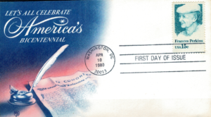 FDC SŁAWNI LUDZIE USA MI.1427 NR2