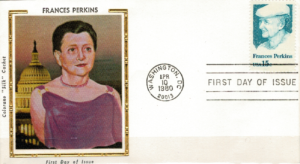 FDC SŁAWNI LUDZIE USA MI.1427 NR1