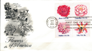 FDC KWIATY USA MI.1459-1462 NR1