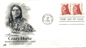 FDC SZALONY KOŃ USA MI.1525 NR1