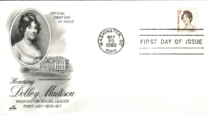 FDC SŁAWNI LUDZIE USA MI.1428 NR1