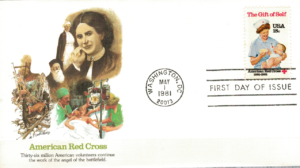 FDC CZERWONY KRZYŻ USA MI.1467 NR1