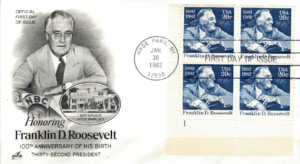 FDC SŁAWNI LUDZIE USA MI.1527 NR2