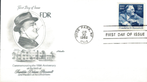 FDC SŁAWNI LUDZIE USA MI.1527 NR1