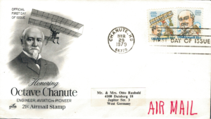 FDC LOTNICTWO USA MI.1376-1377