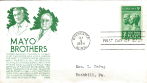 FDC SŁAWNI LUDZIE USA MI.865 NR1