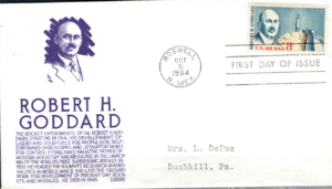 FDC SŁAWNI LUDZIE USA MI.866 NR2