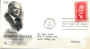 FDC SŁAWNI LUDZIE USA MI.885 NR3