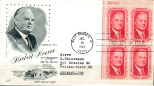 FDC SŁAWNI LUDZIE USA MI.885 NR1