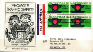 FDC BEZPIECZEŃSTWO NA DRODZE USA MI.888 NR2