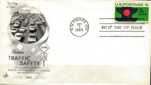 FDC BEZPIECZEŃSTWO NA DRODZE USA MI.888 NR1