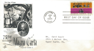 FDC ROCZNICA USA MI.881 NR1
