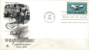 FDC POKÓJ NA ŚWIECIE USA MI.882 NR1