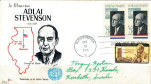 FDC SŁAWNI LUDZIE USA MI.891 NR2