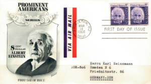 FDC ALBERT EINSTEIN USA MI.896 NR1