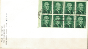 FDC SŁAWNI LUDZIE USA MI.940 NR1