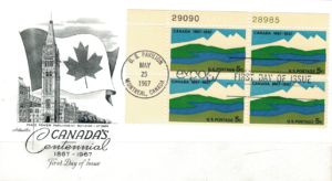 FDC KANADA USA MI.921 NR2