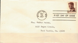 FDC J.F.KENNEDY USA MI.922 NR2