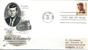 FDC J.F.KENNEDY USA MI.922 NR1