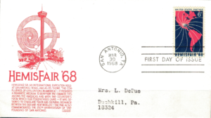 FDC ROCZNICA USA MI.946 NR3