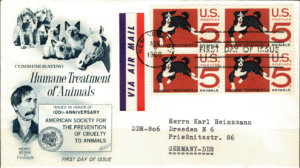 FDC DOBROSTAN ZWIERZĘTA USA MI.898 NR2