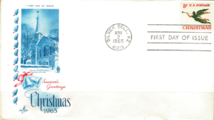 FDC BOŻE NARODZENIE USA MI.892 NR1