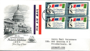 FDC WYSTAWA FILATELISTYCZNA USA MI.901 NR3