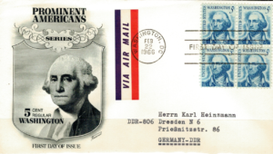 FDC GEORGE WASHINGTON USA MI.895 NR2