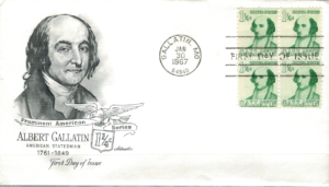 FDC SŁAWNI LUDZIE USA MI.915