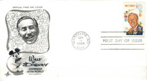 FDC WALT DISNEY USA MI.963