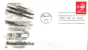 FDC LOTNICTWO USA MI.1125