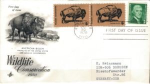 FDC BIZONY USA MI.1004