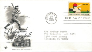 FDC BASEBALL USA MI.992