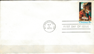 FDC BOŻE NARODZENIE USA MI.1016