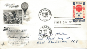 FDC BALON USA MI.756 NR2