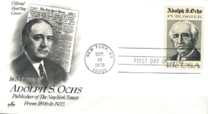 FDC SŁAWNI LUDZIE USA MI.1287