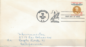 FDC GENERAŁ USA MI.749 NR4