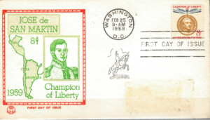 FDC GENERAŁ USA MI.749 NR1