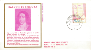 FDC SŁAWNI LUDZIE HOLANDIA MI.1094 NR2