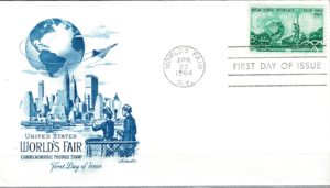 FDC WYSTAWA ŚWIATOWA USA MI.857 NR4